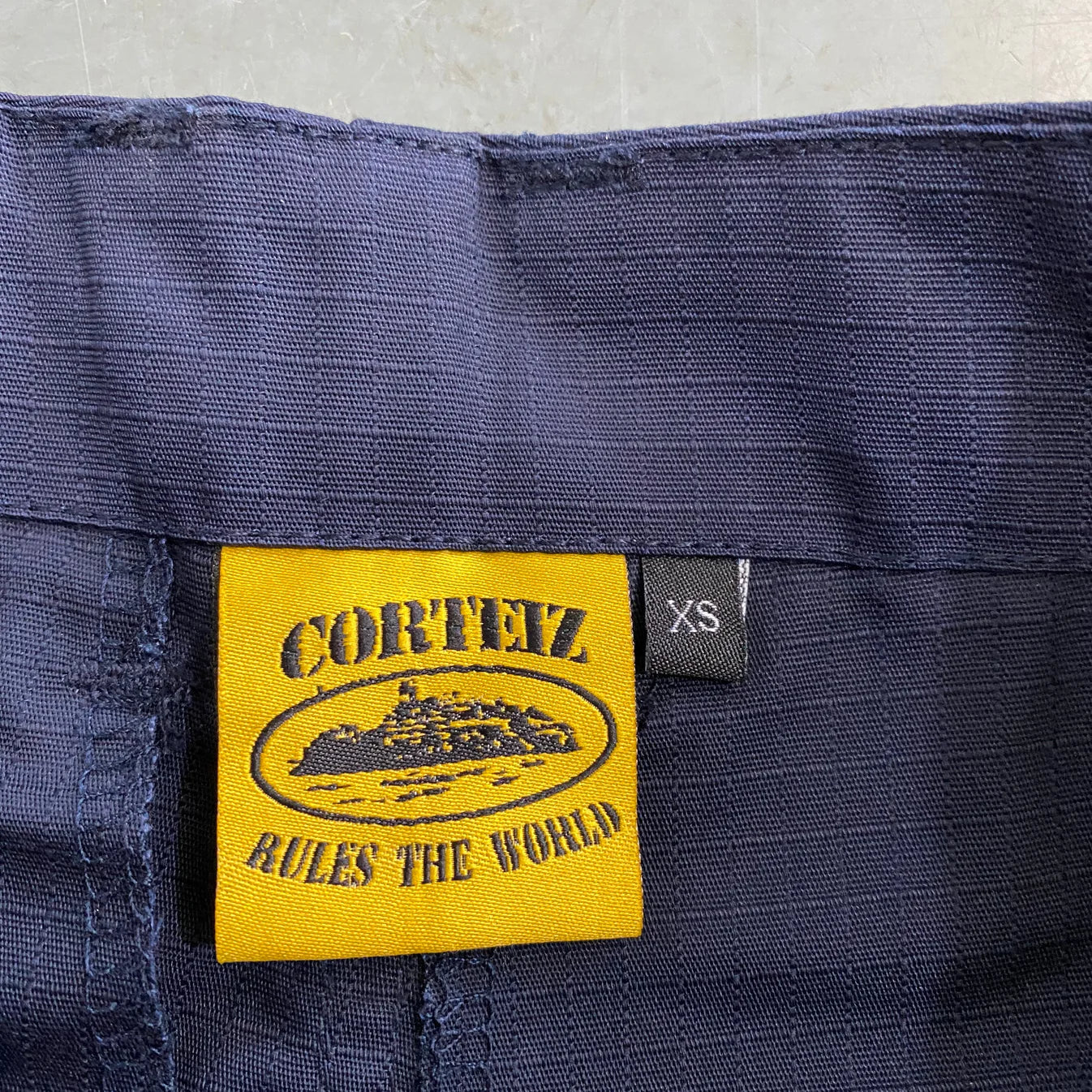 Corteiz Mula Guerrillas Shorts - Navy Ironleague