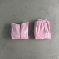 Corteiz Arch Open HEM Set - Pink Ironleague