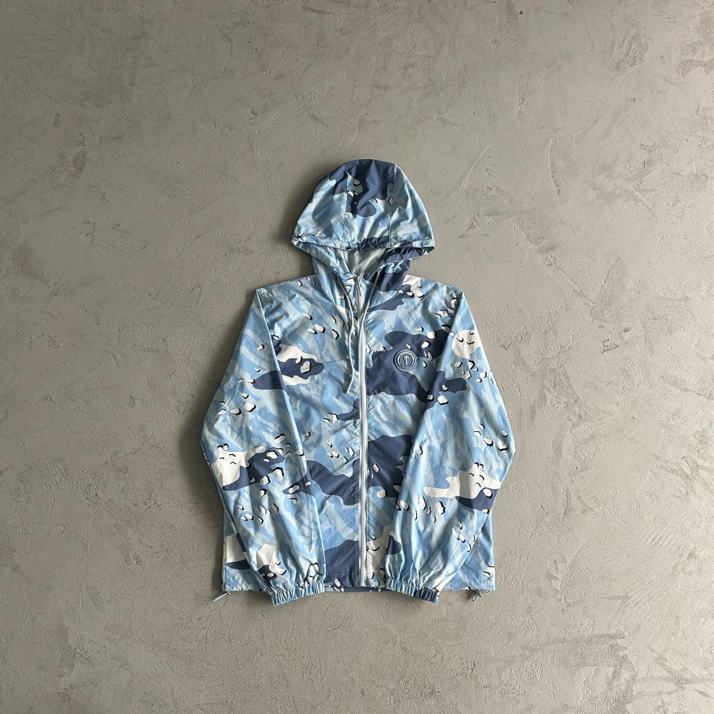 Trapstar Windbreaker Tracksuit - Blue Camo Ironleague