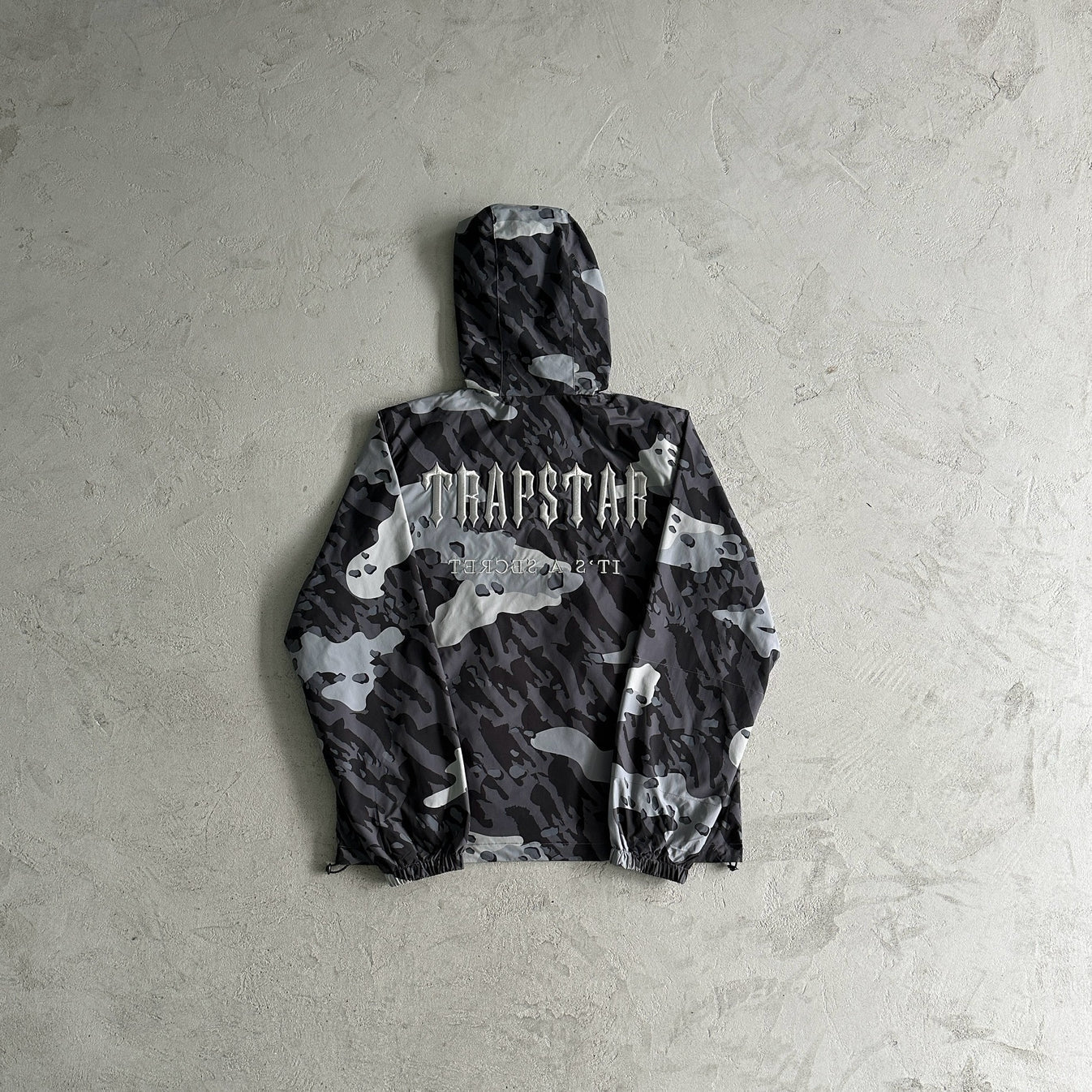 Trapstar Windbreaker Tracksuit - Black Camo Ironleague