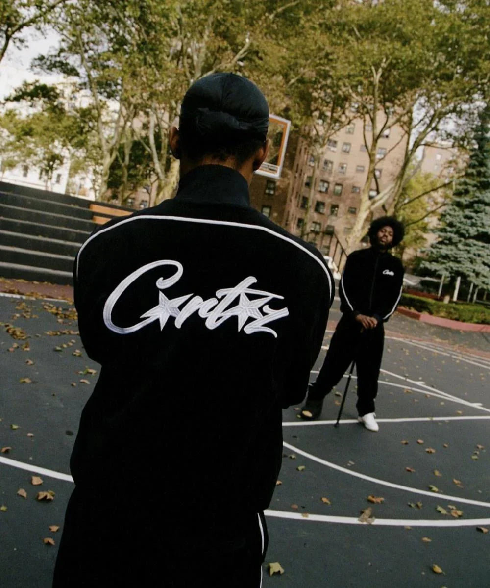 Corteiz Velour Set - Black Ironleague
