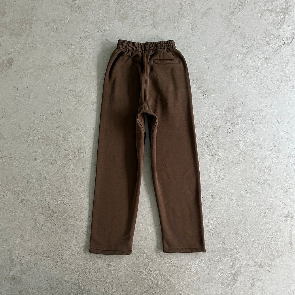 Corteiz Island Puff Print Zip Set - Brown Ironleague