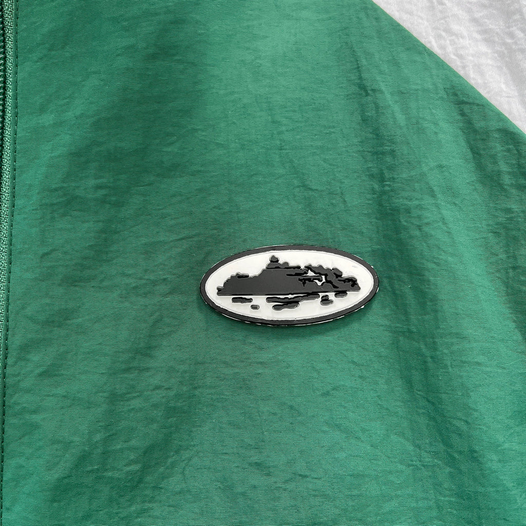 Corteiz Alcatraz Windbreaker - Green/White Ironleague