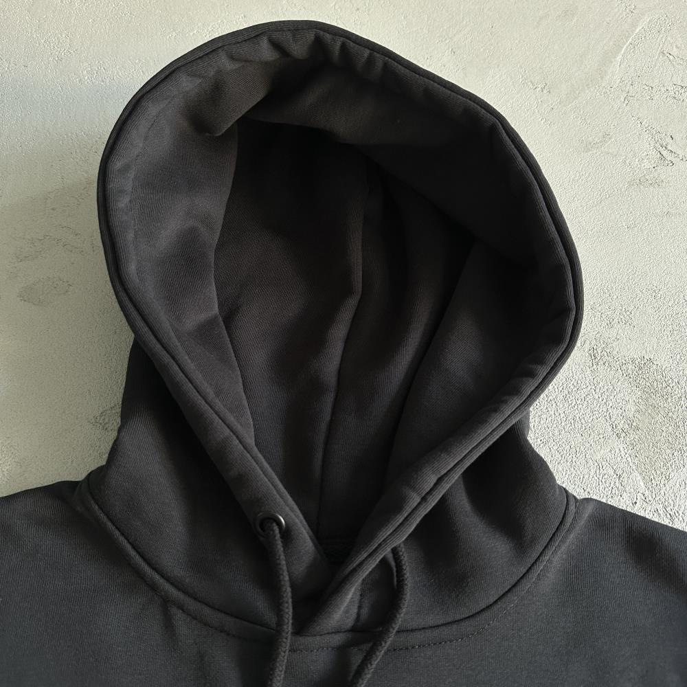 Trapstar Irongate Arch Chenille Hoodie - Black Ironleague