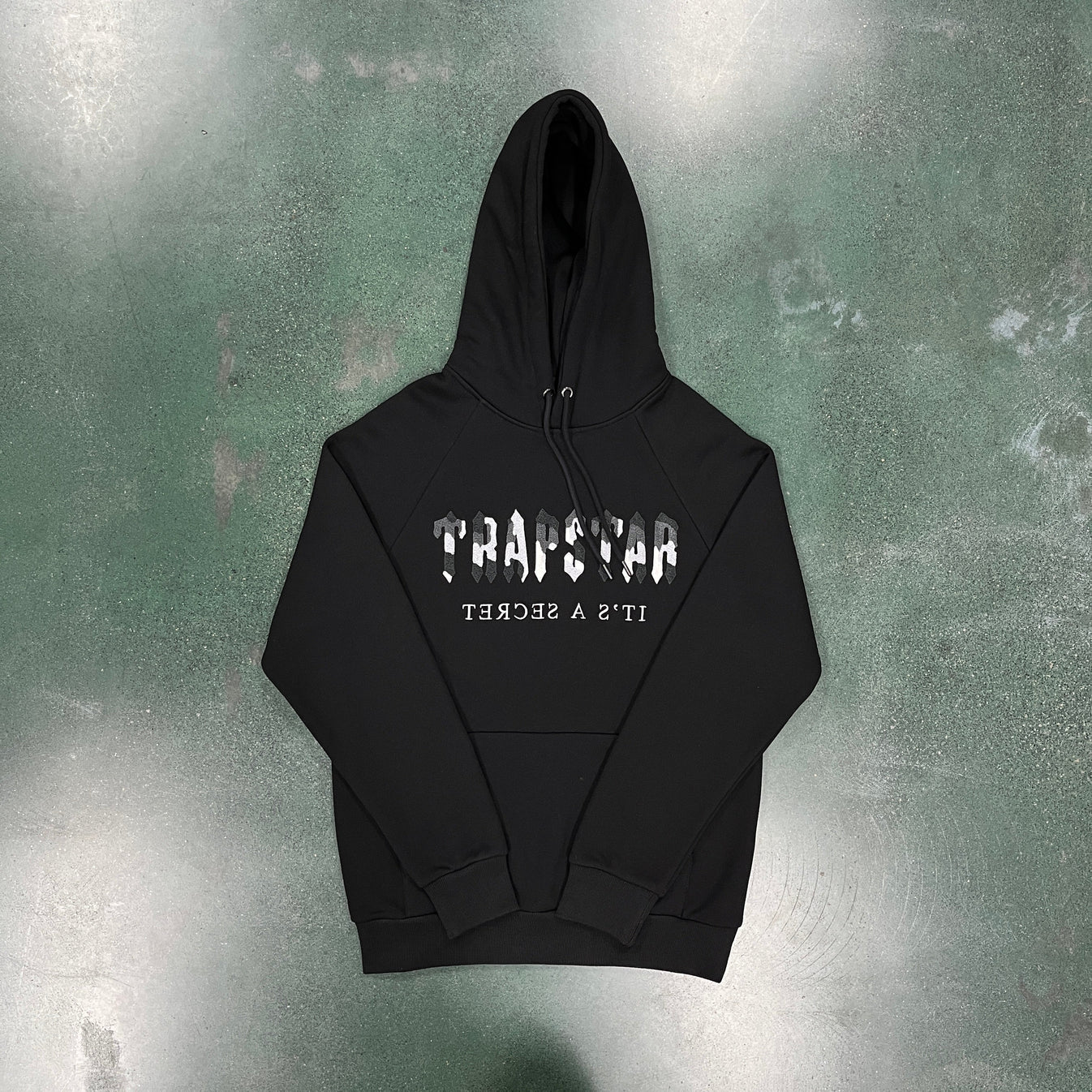 Trapstar Chenille Decoded Tracksuit - Black/Grey Ironleague