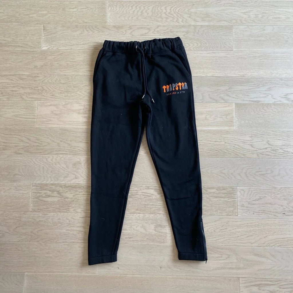 Trapstar Chenille Decoded Revolution Tracksuit - Grey/Black Ironleague
