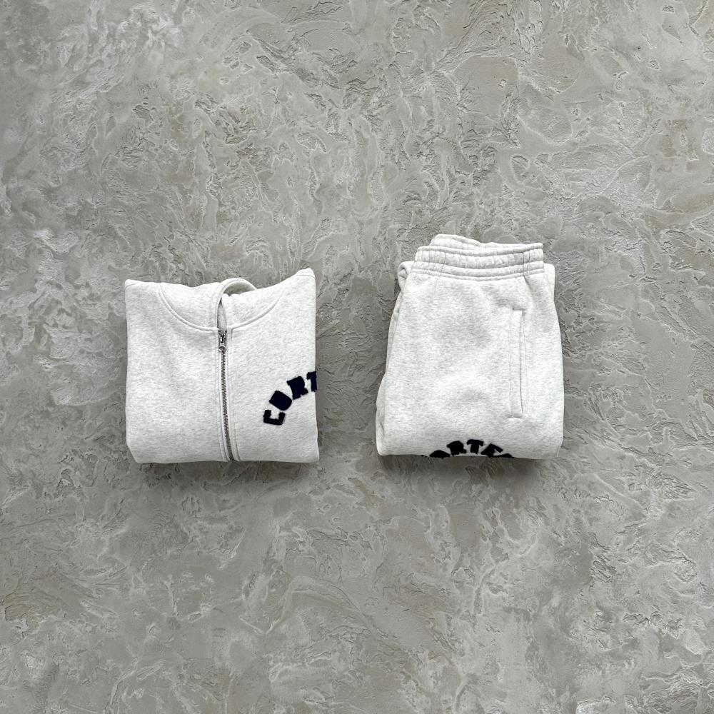 Corteiz College Arch HEM Set - White Ironleague