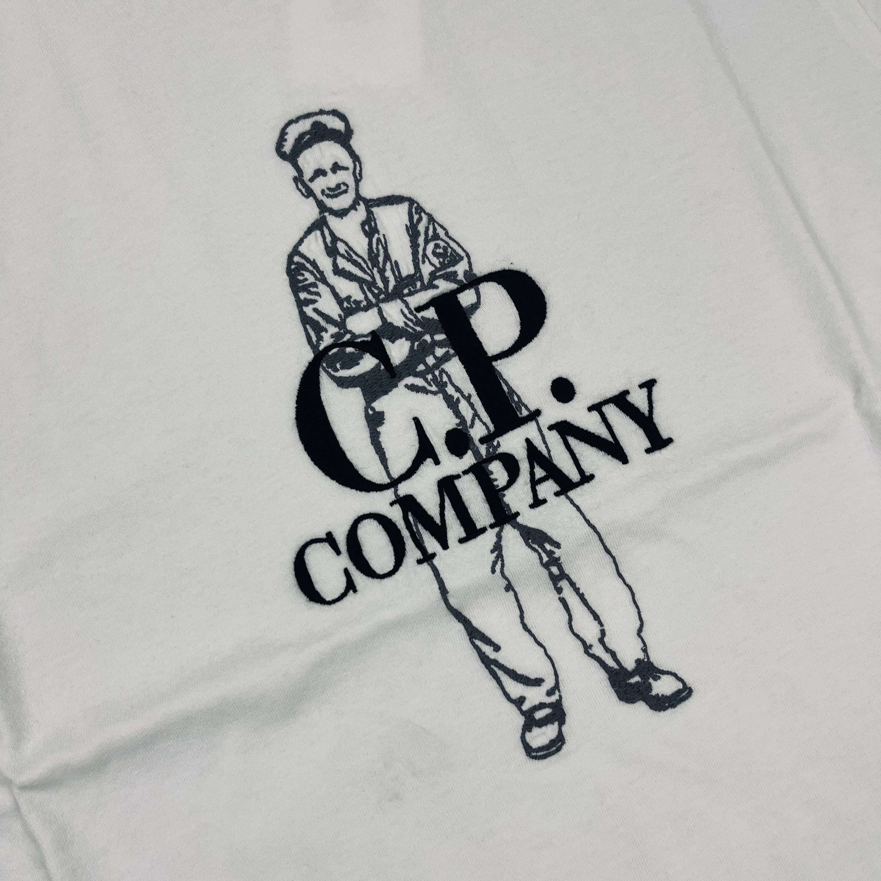 CP Company Sailor T-Shirt - White Ironleague
