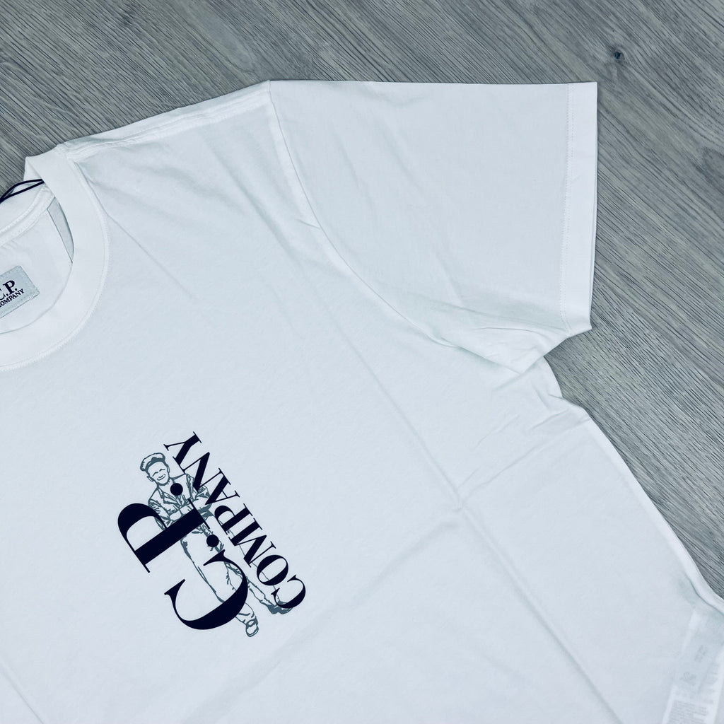 CP Company Sailor T-Shirt - White Ironleague