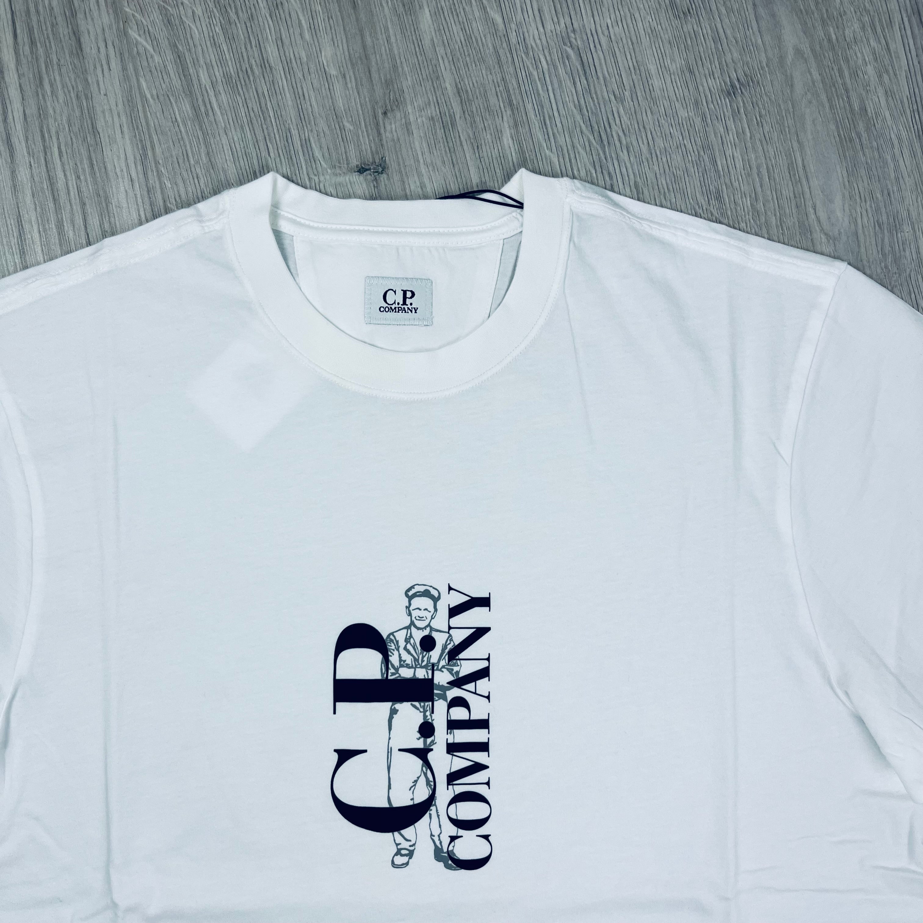 CP Company Sailor T-Shirt - White Ironleague