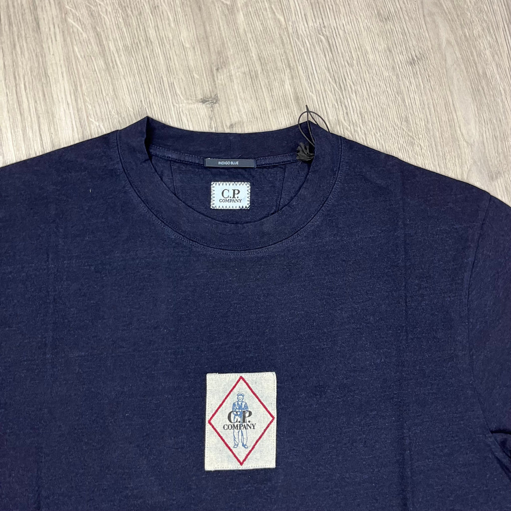 CP Company Sailor T-Shirt - Denim Blue Ironleague