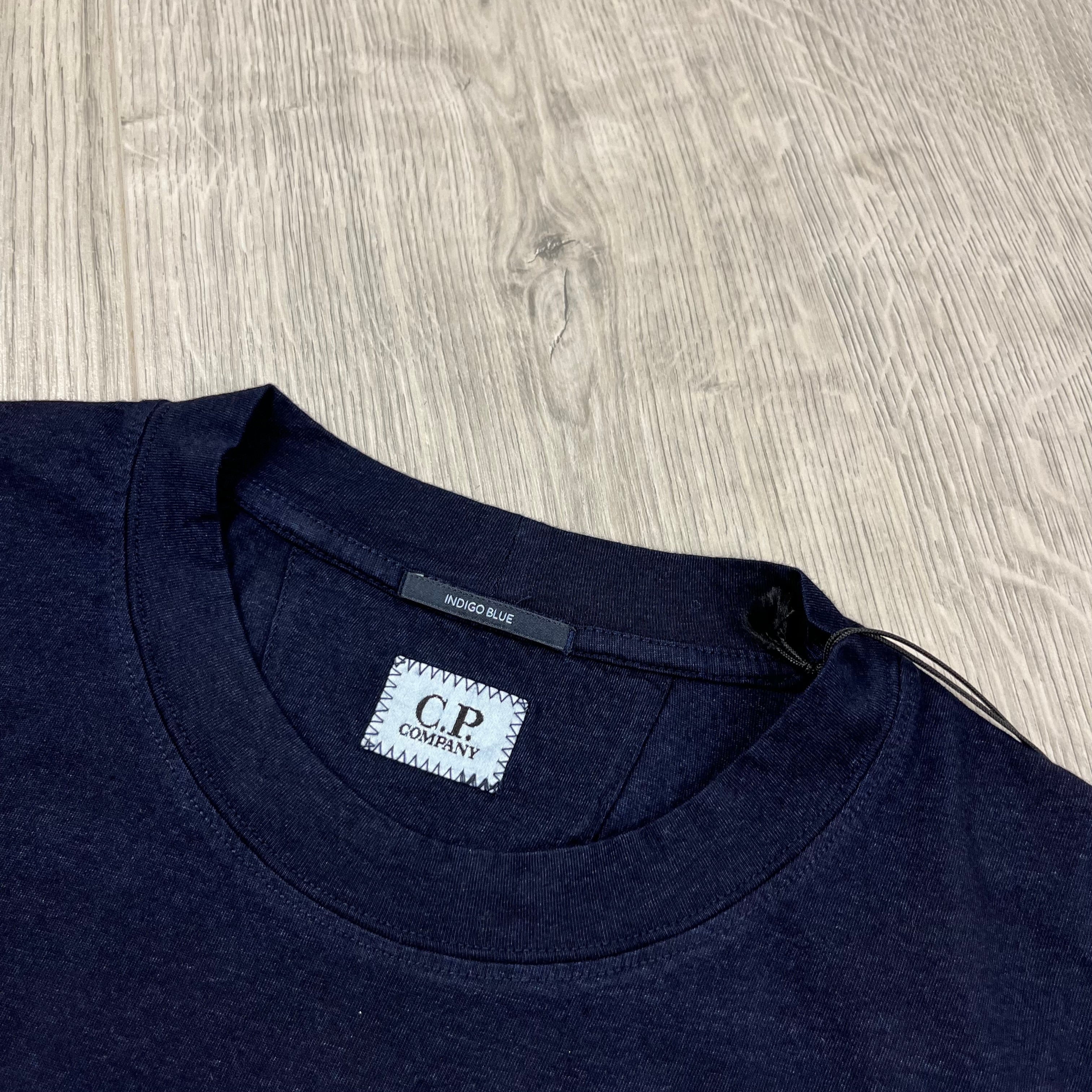 CP Company Sailor T-Shirt - Denim Blue Ironleague