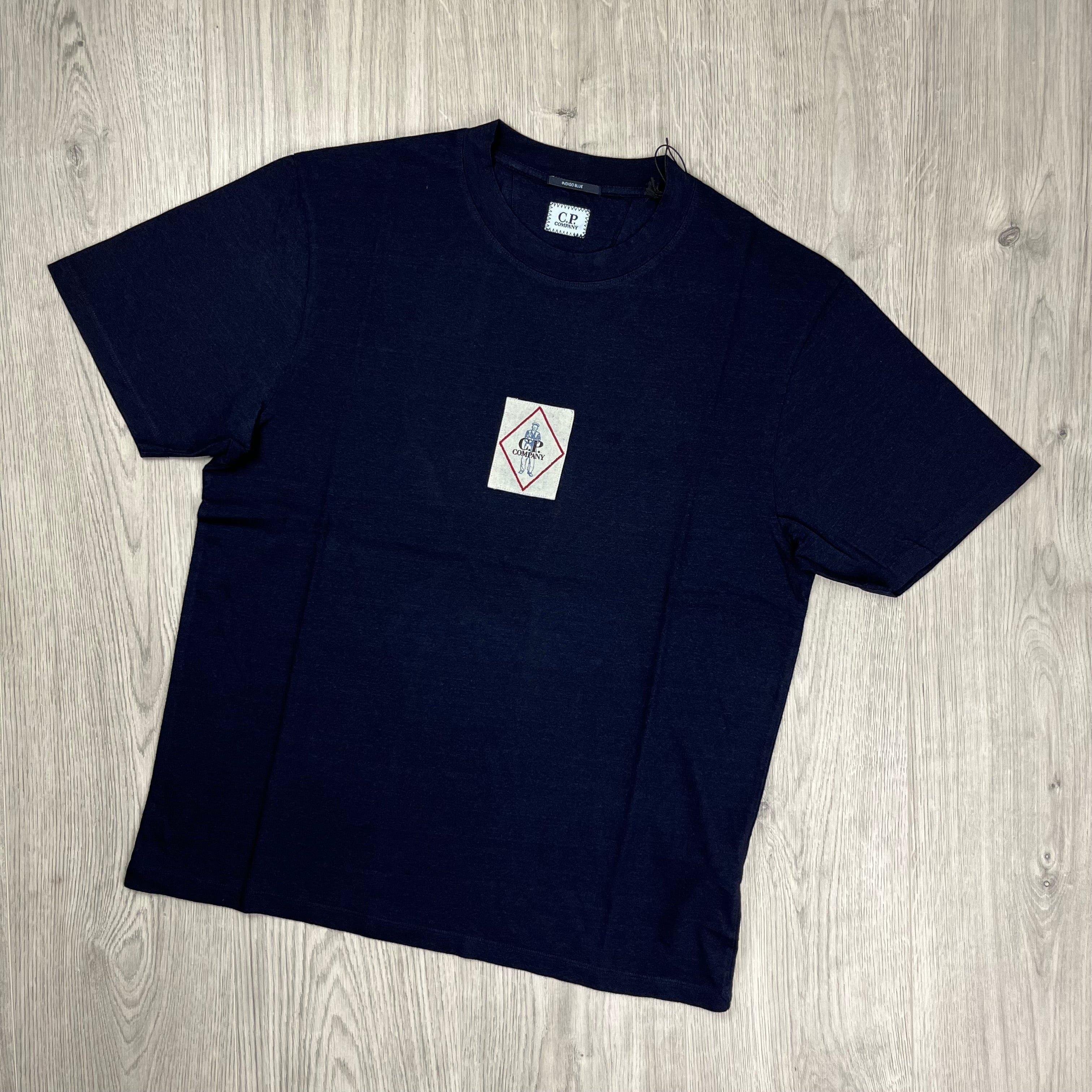 CP Company Sailor T-Shirt - Denim Blue Ironleague