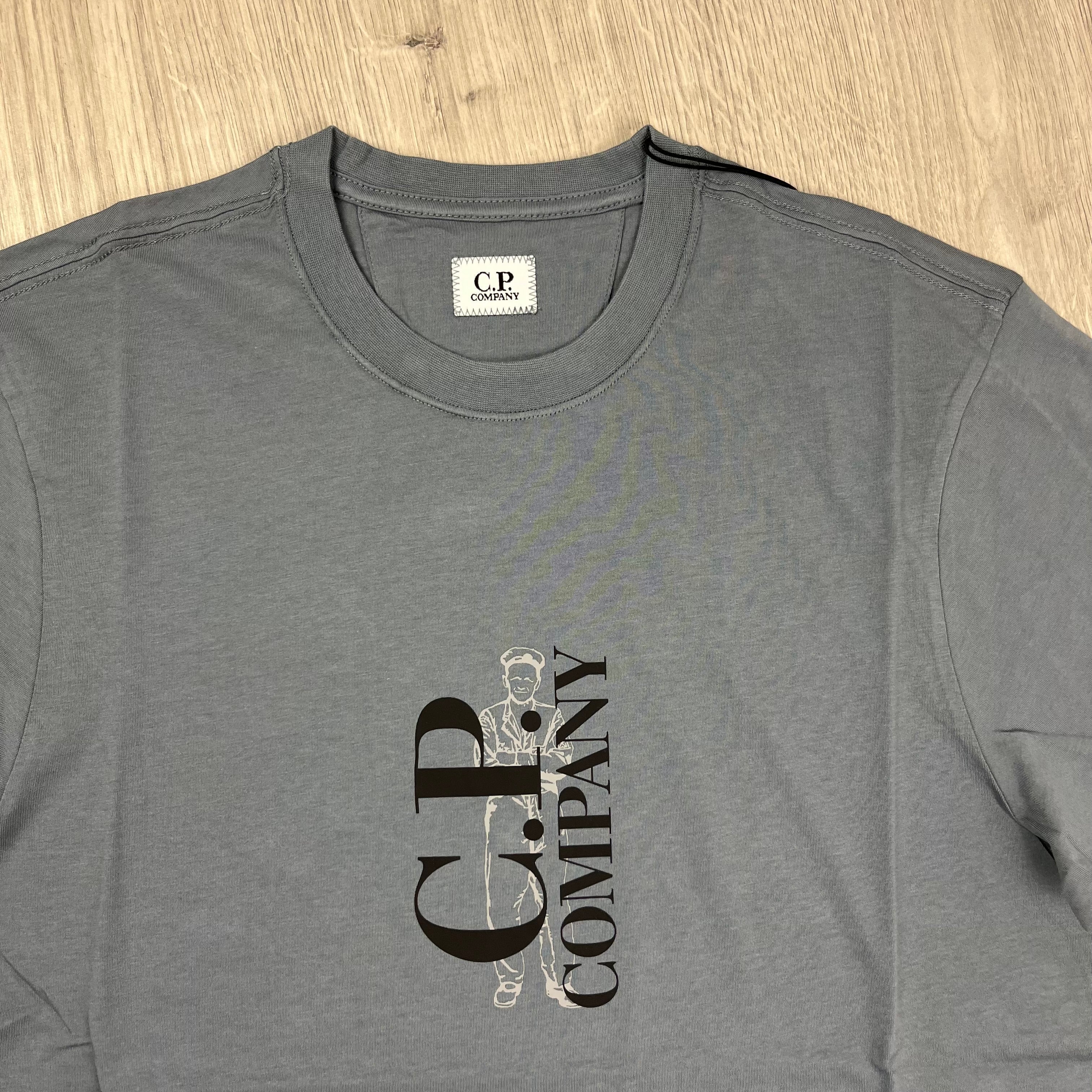 CP Company Sailor T-Shirt - Stormy Ironleague