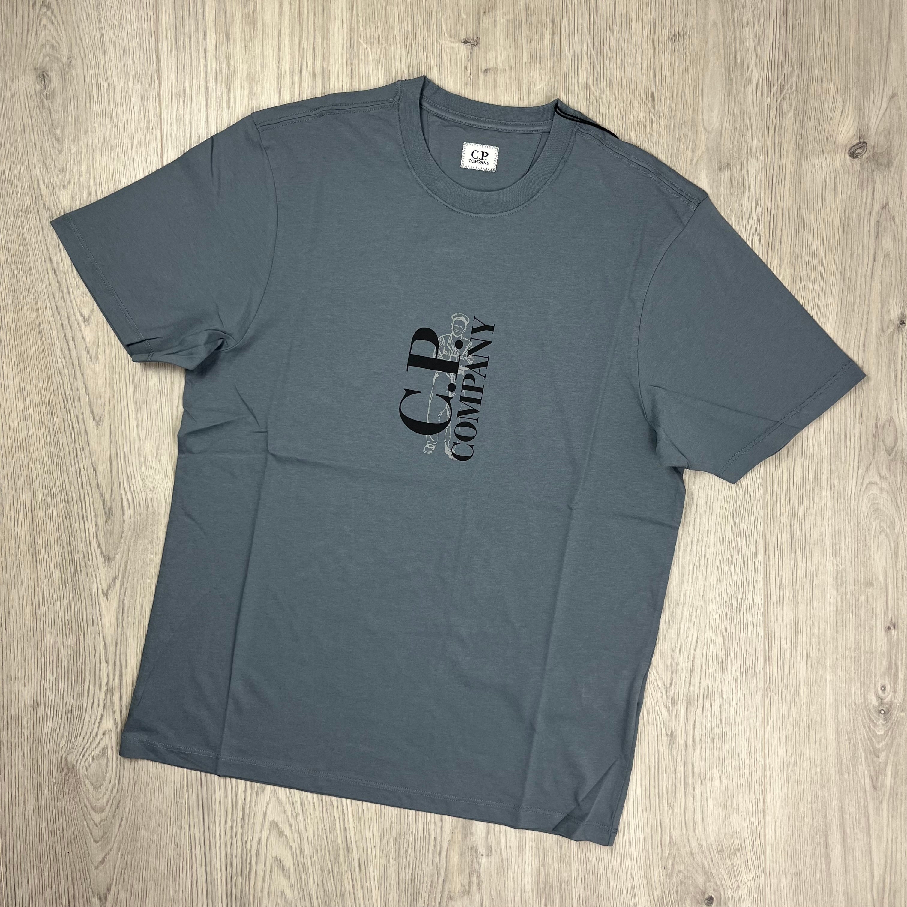 CP Company Sailor T-Shirt - Stormy Ironleague