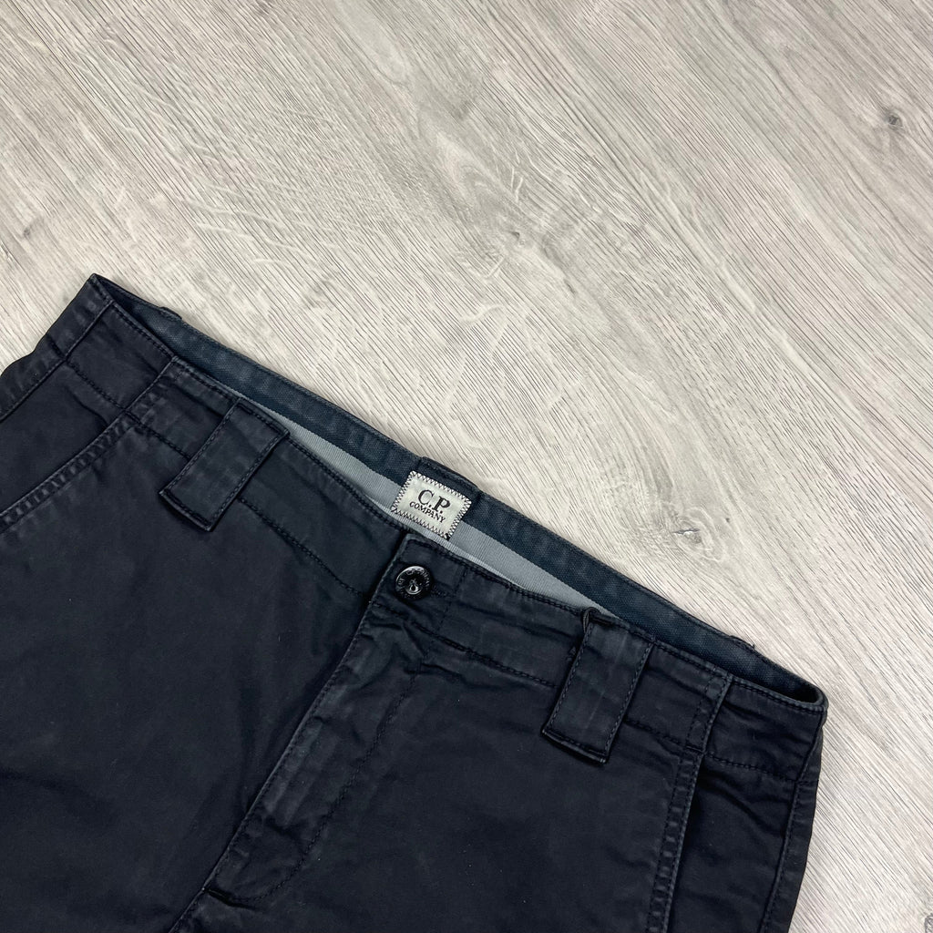 CP Company Cargo Shorts - Black Ironleague