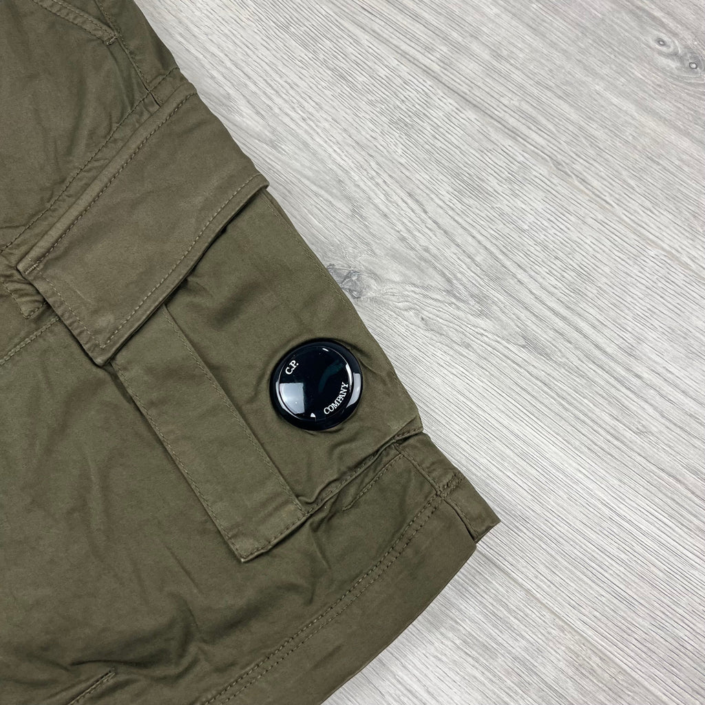 CP Company Cargo Shorts - Ivy Green Ironleague