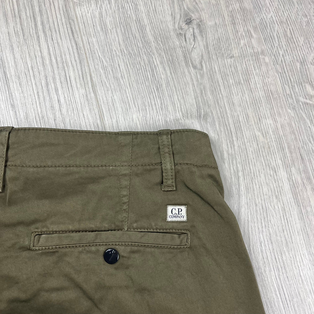 CP Company Cargo Shorts - Ivy Green Ironleague