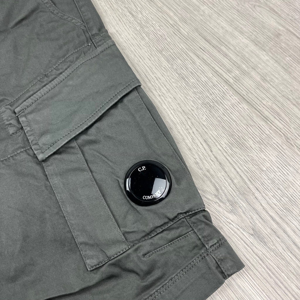 CP Company Cargo Shorts - Smoked Pearl Ironleague