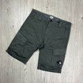 CP Company Cargo Shorts - Smoked Pearl Ironleague