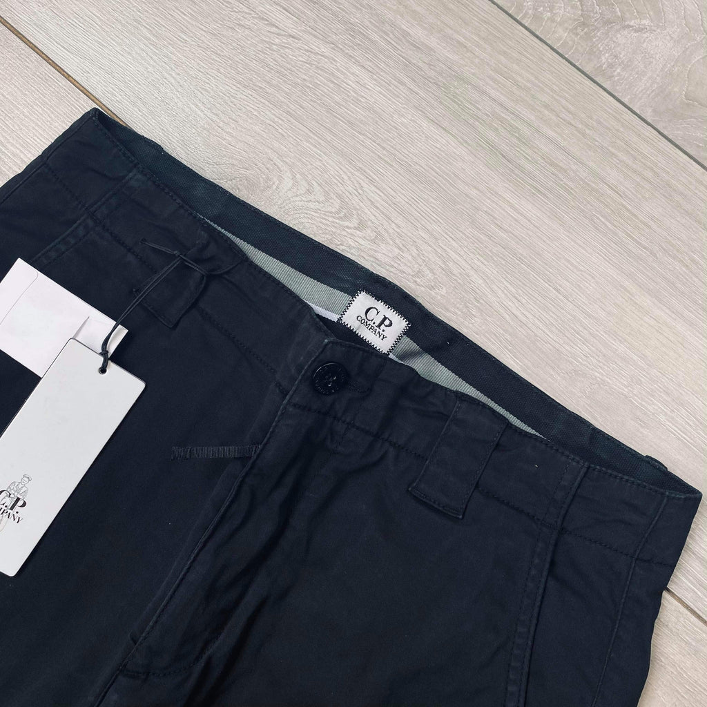 CP Company Cargo Trousers - Black Ironleague