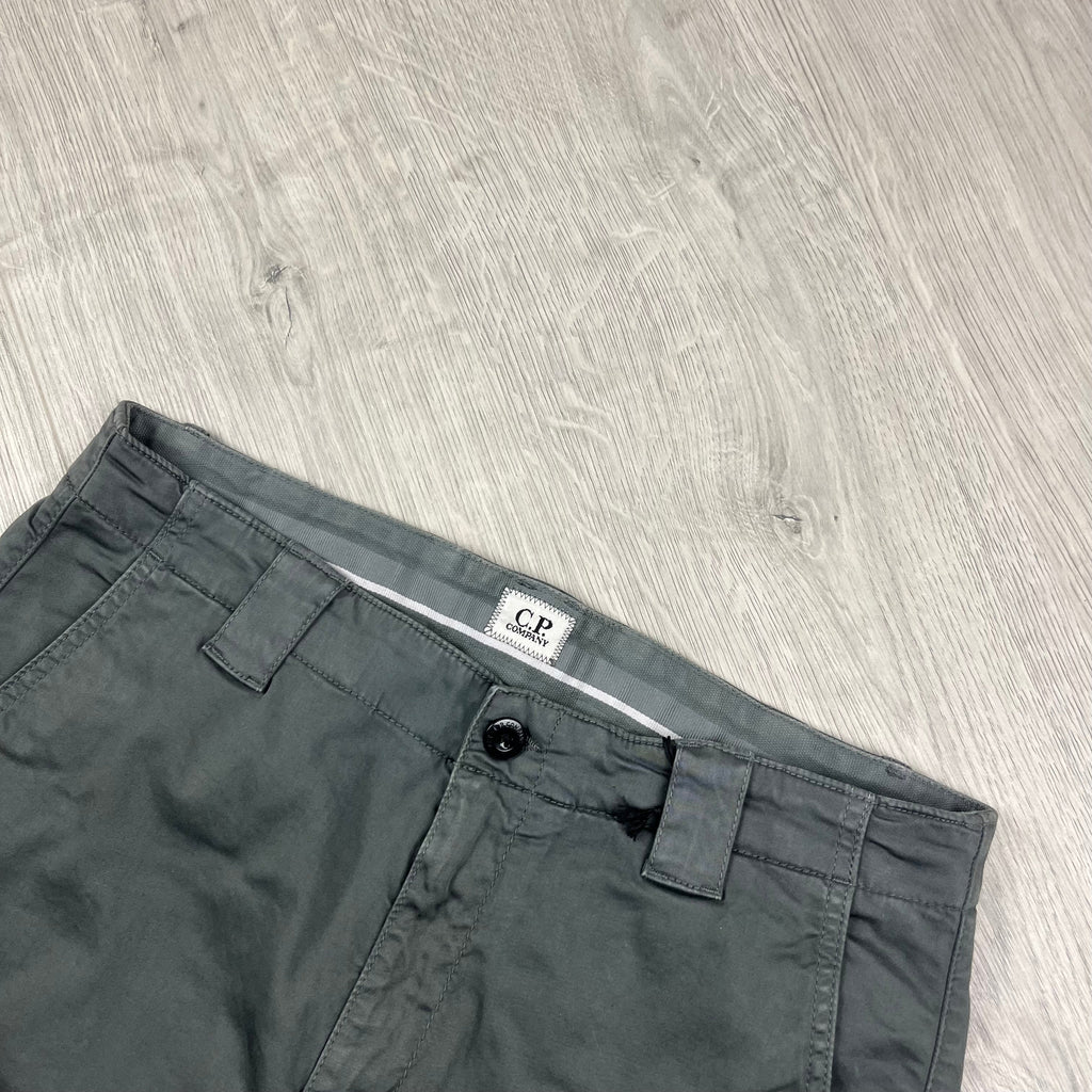 CP Company Cargo Trousers - Smoked Pearl Ironleague