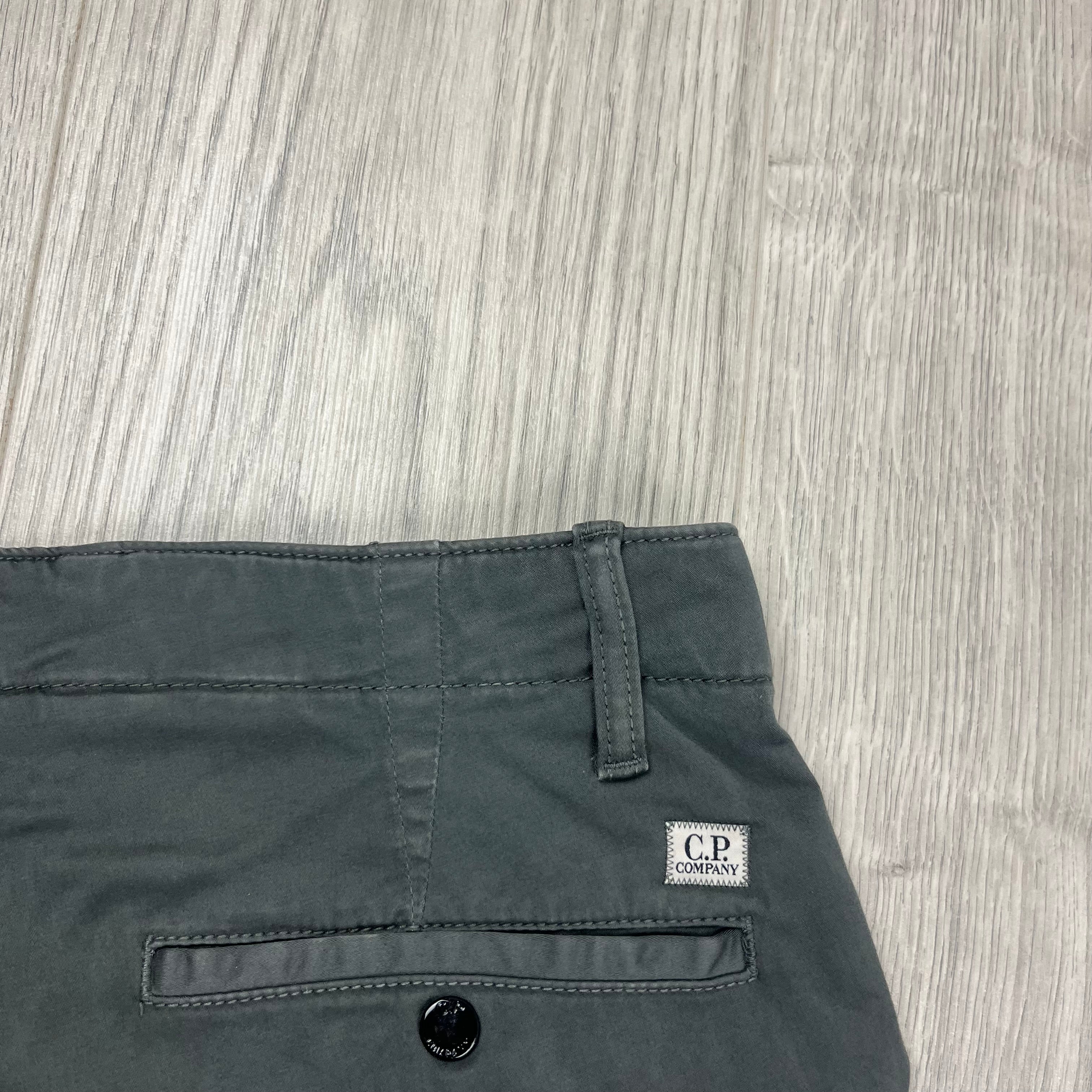 CP Company Cargo Trousers - Smoked Pearl Ironleague