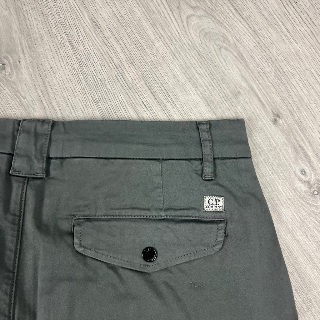CP Company Cargo Trousers - Smoked Pearl Ironleague