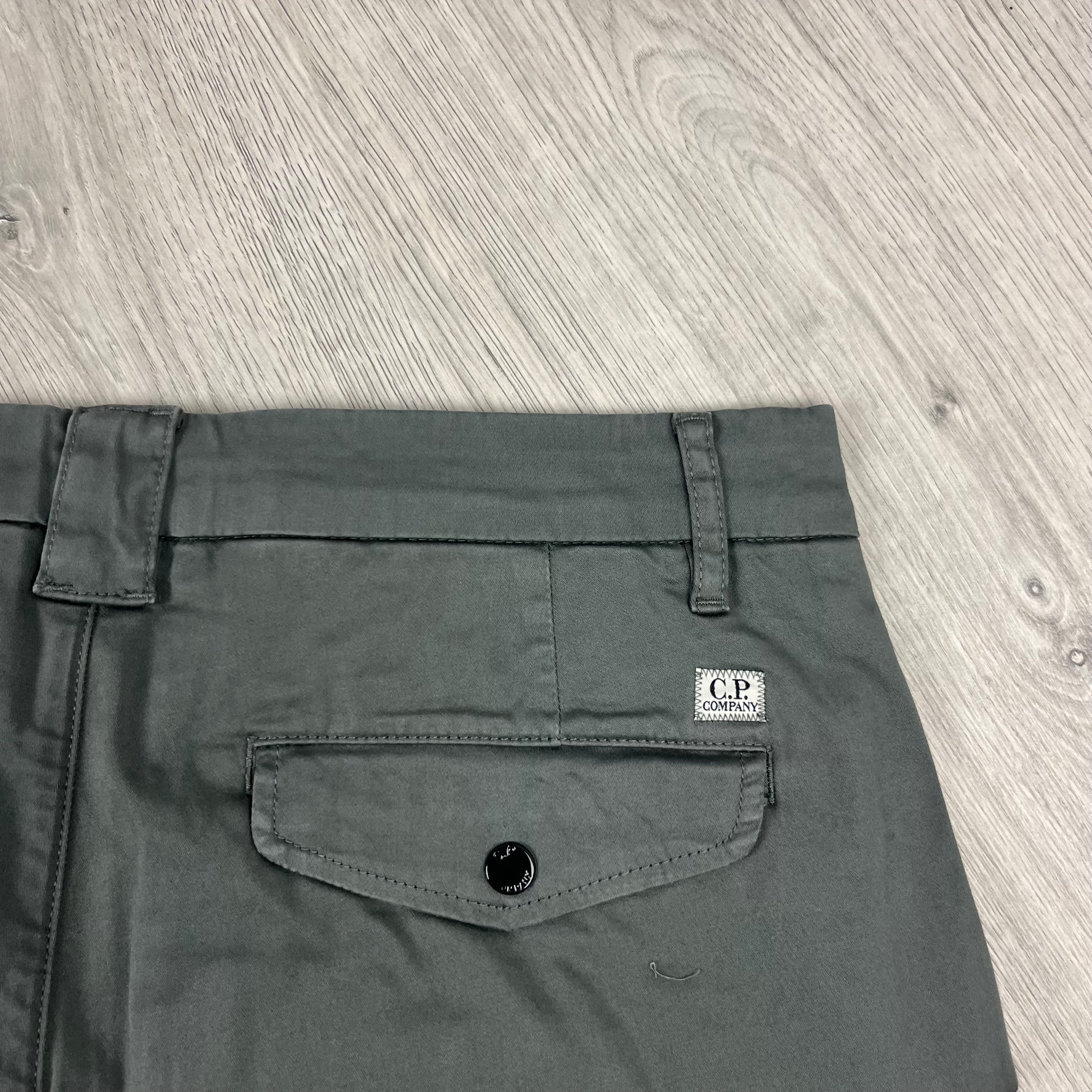 CP Company Cargo Trousers - Smoked Pearl Ironleague