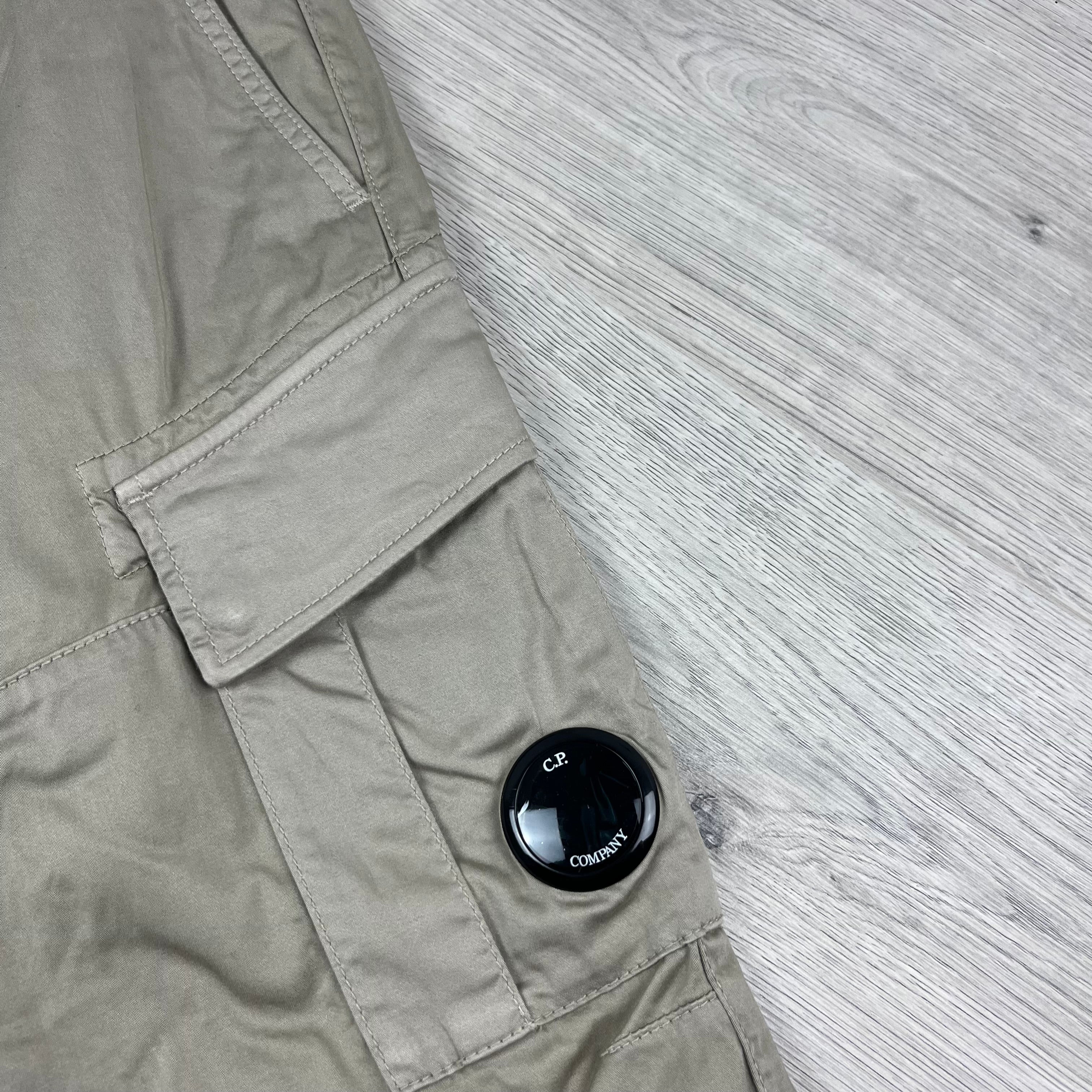 CP Company Cargo Trousers - Vintage Khaki Ironleague