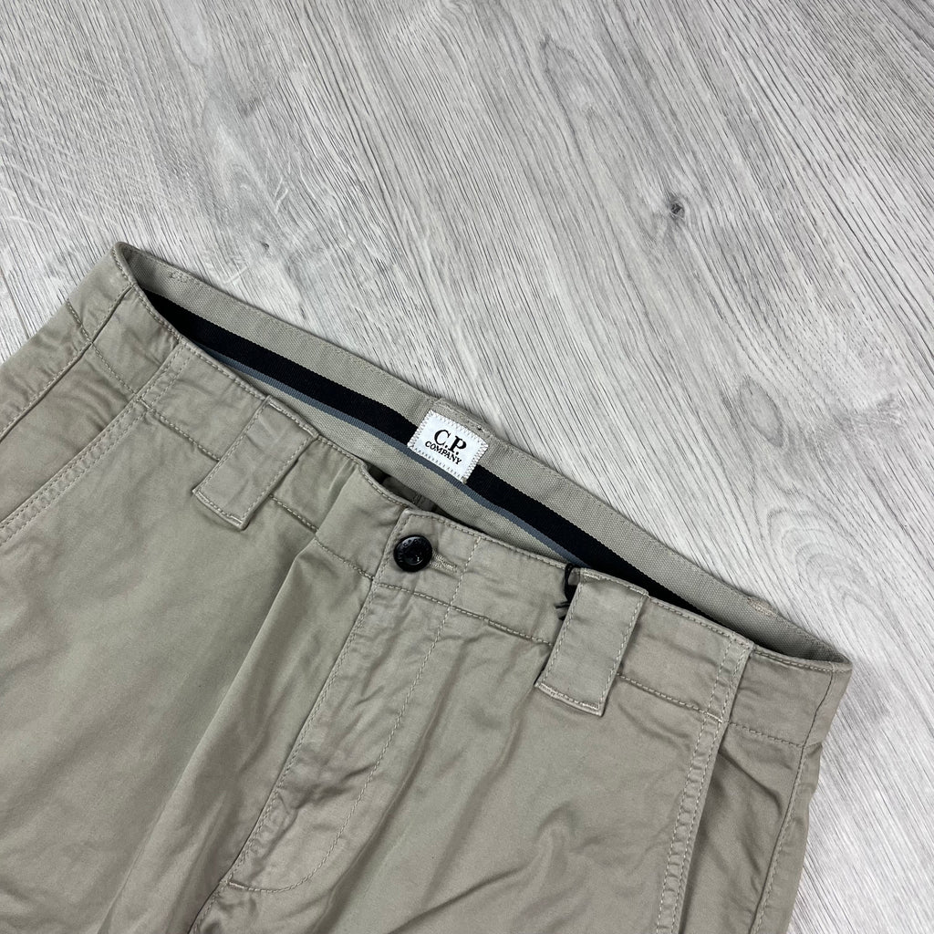 CP Company Cargo Trousers - Vintage Khaki Ironleague