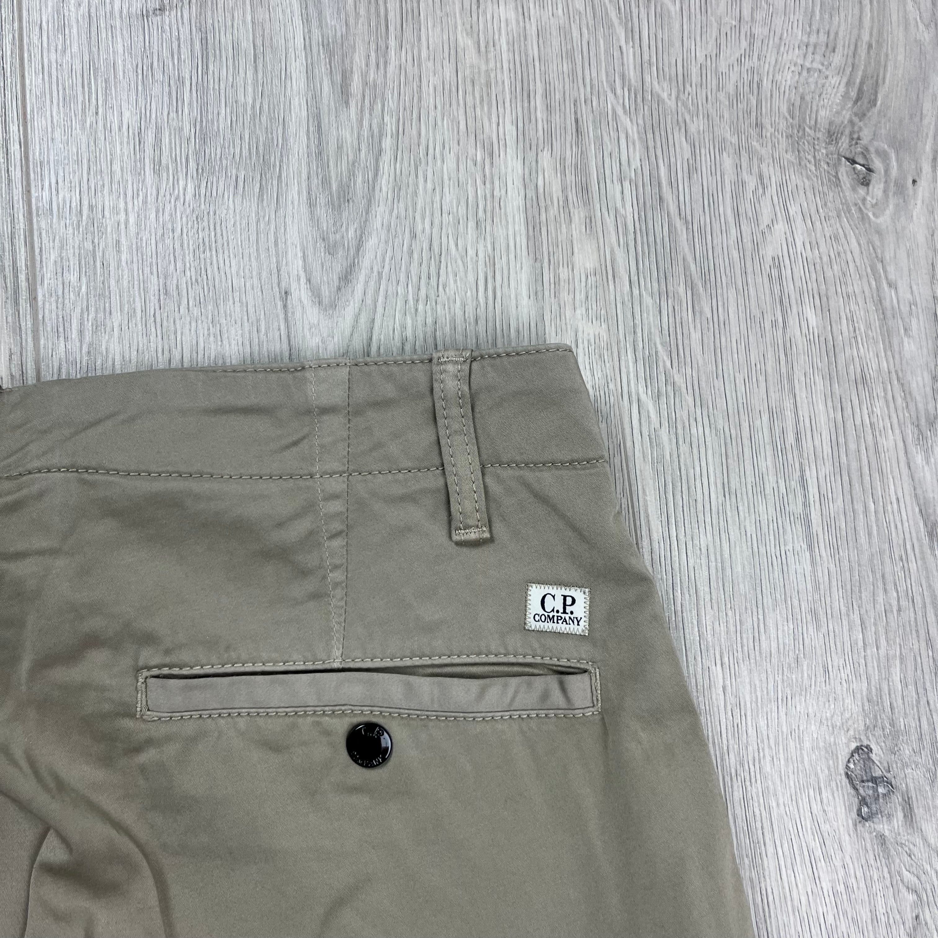 CP Company Cargo Trousers - Vintage Khaki Ironleague