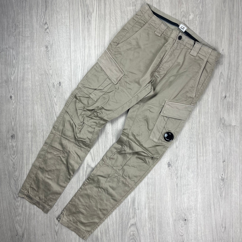 CP Company Cargo Trousers - Vintage Khaki Ironleague