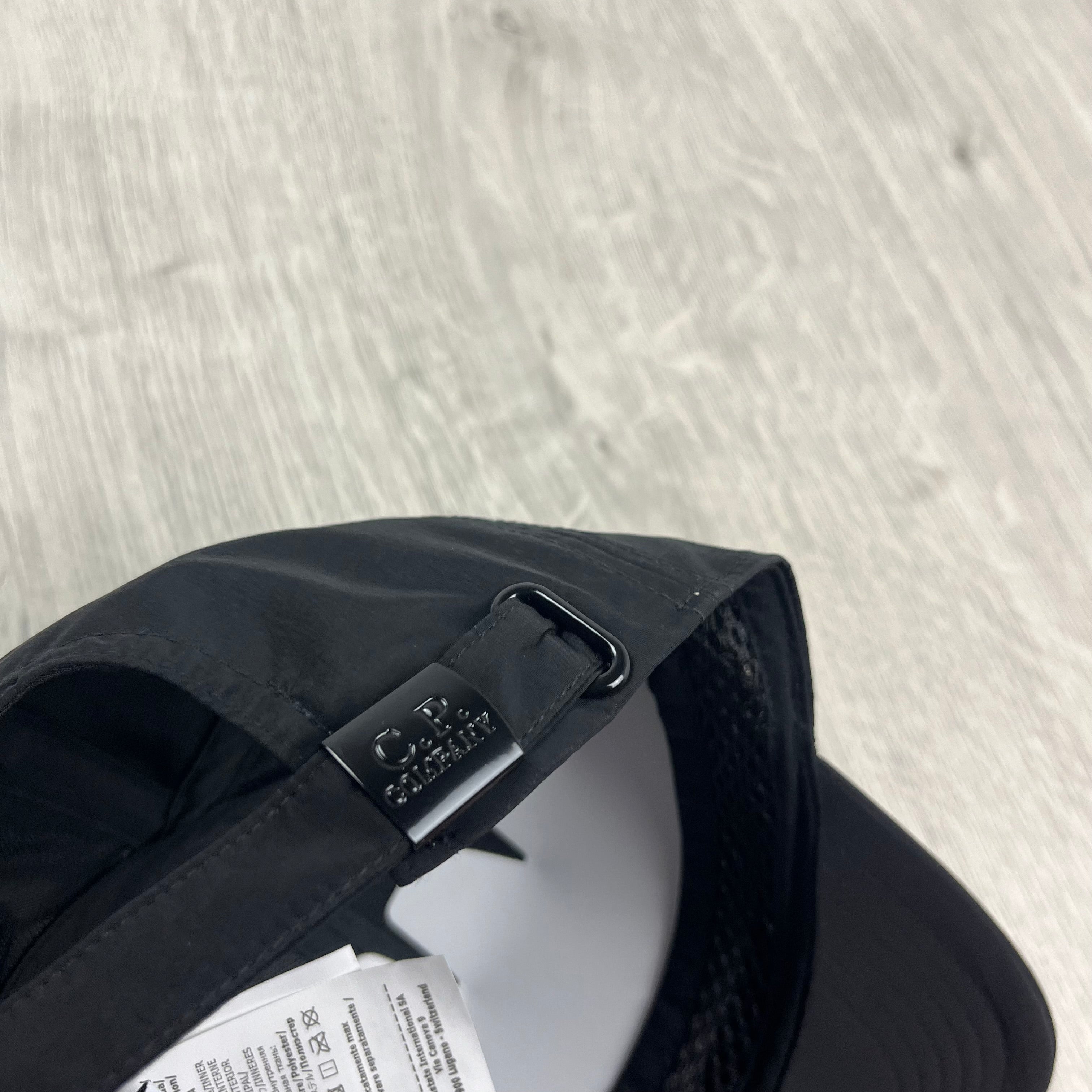CP Company Baseball Cap - Black Ironleague