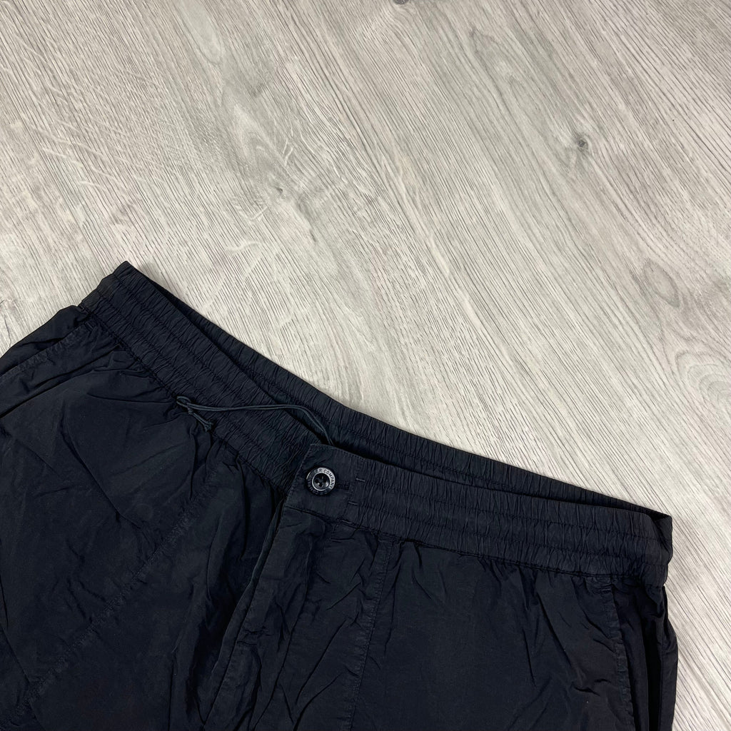 CP Company Chrome Cargo Trousers - Black Ironleague
