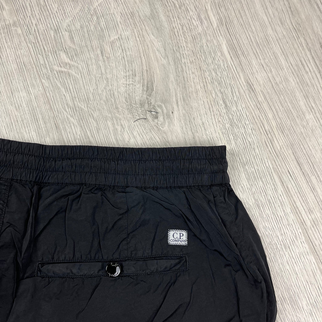 CP Company Chrome Cargo Trousers - Black Ironleague