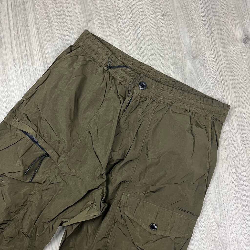 CP Company Chrome Cargo Trousers - Ivy Green Ironleague