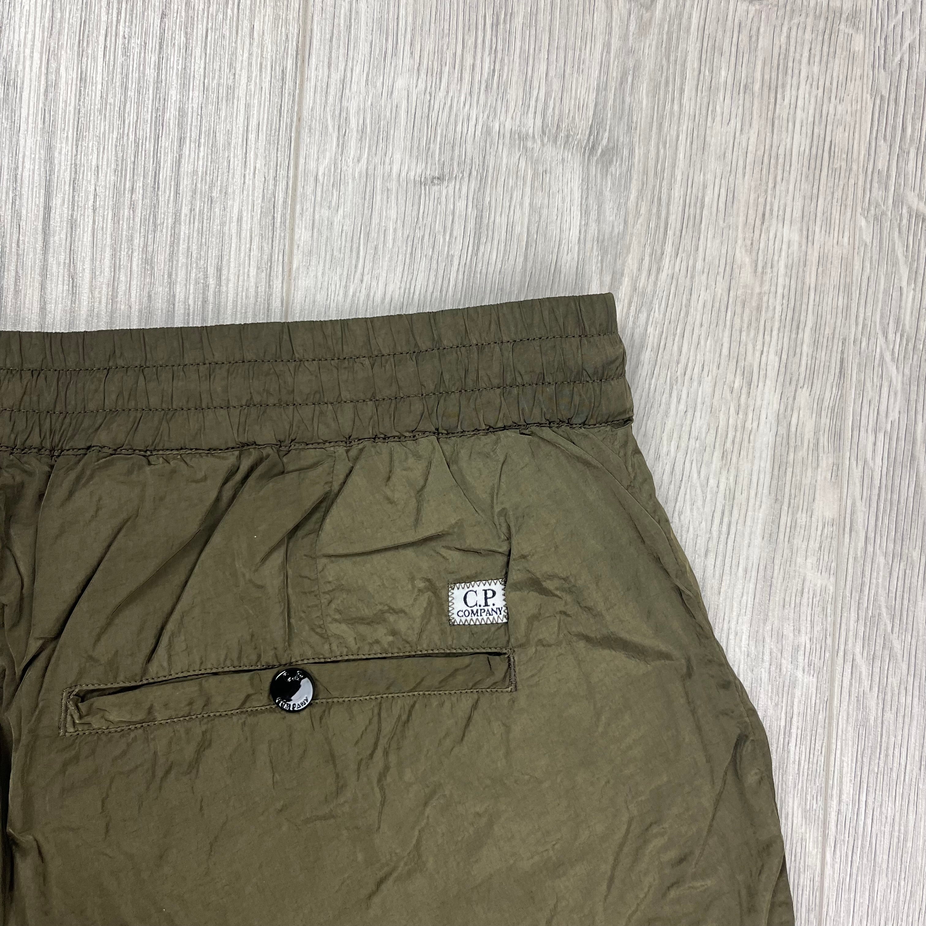 CP Company Chrome Cargo Trousers - Ivy Green Ironleague