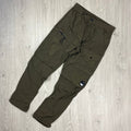 CP Company Chrome Cargo Trousers - Ivy Green Ironleague