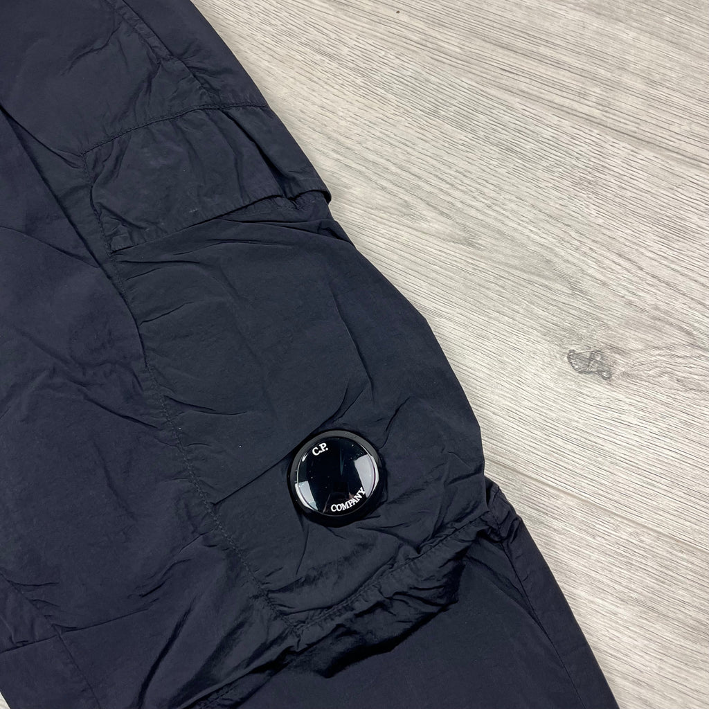 CP Company Chrome Cargo Trousers - Navy Ironleague