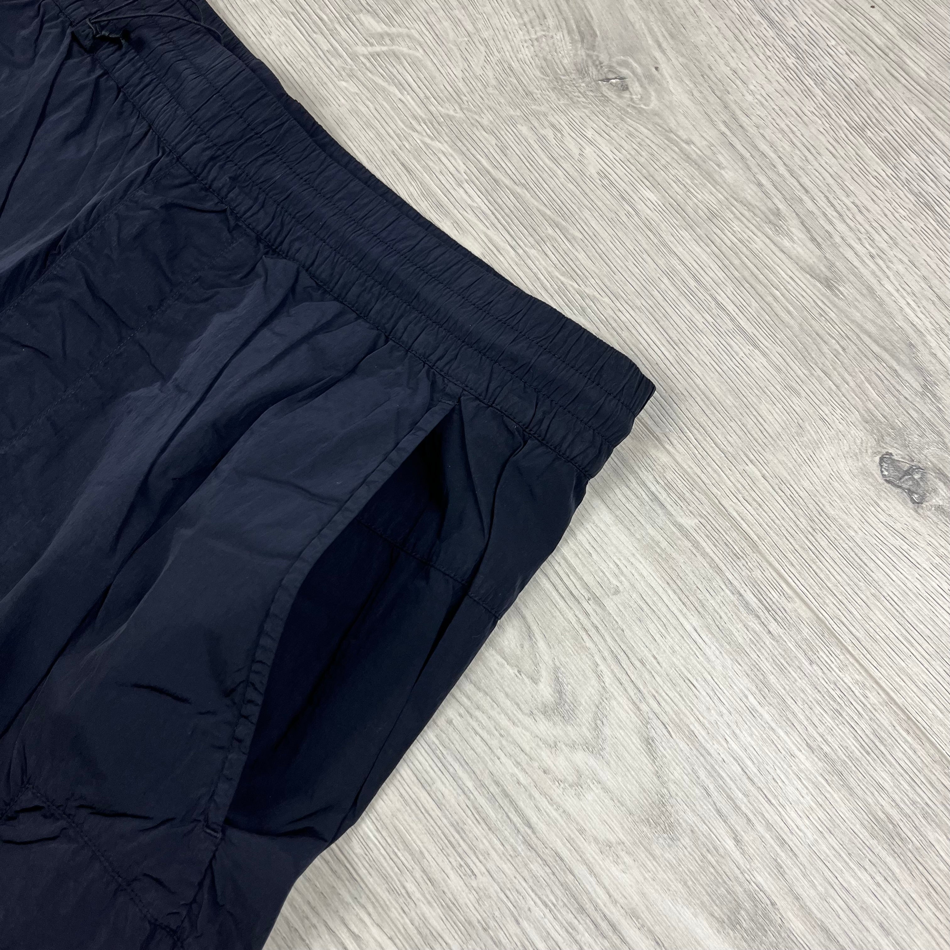 CP Company Chrome Cargo Trousers - Navy Ironleague