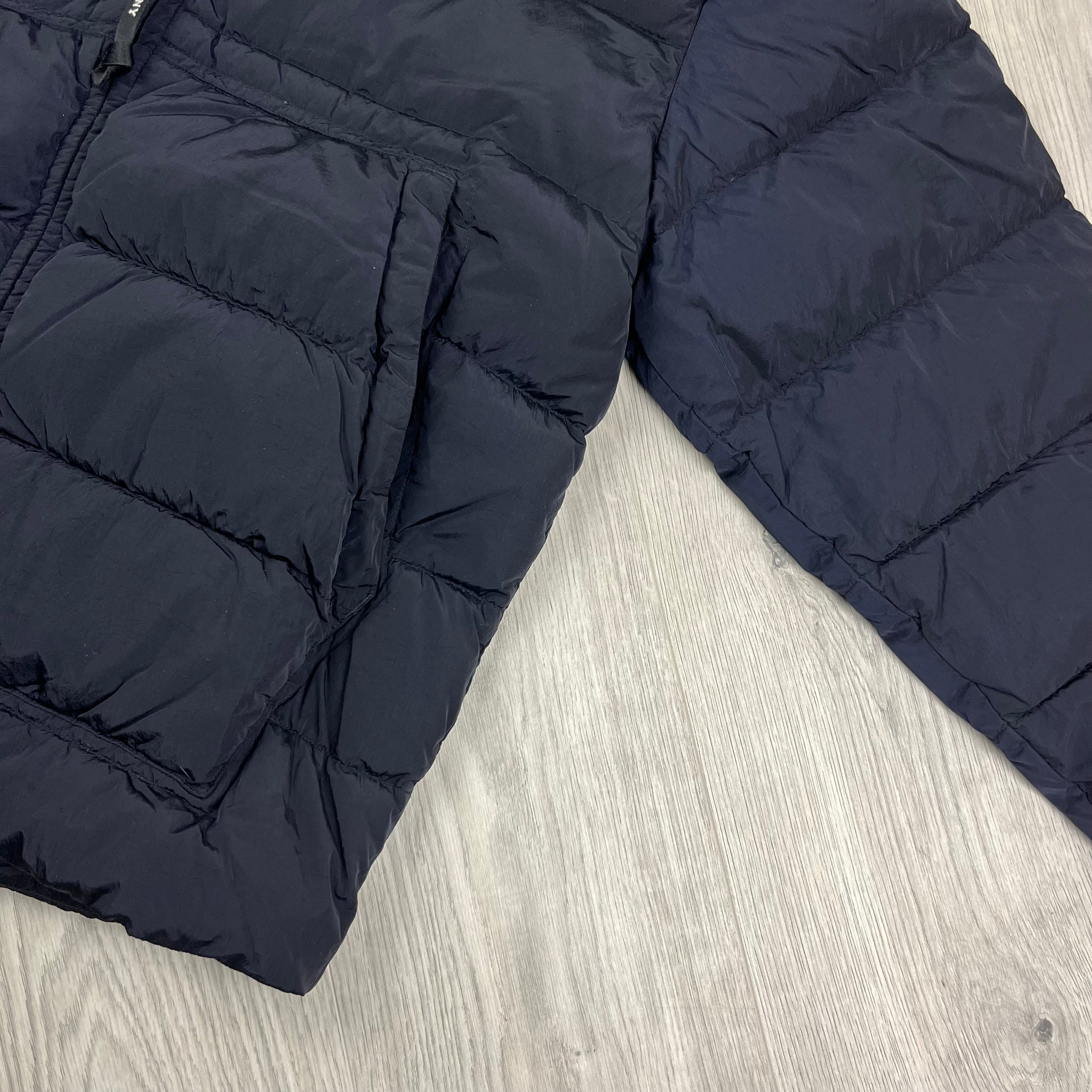 CP Company Down Goggle Jacket - Navy Ironleague