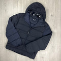 CP Company Down Goggle Jacket - Navy Ironleague