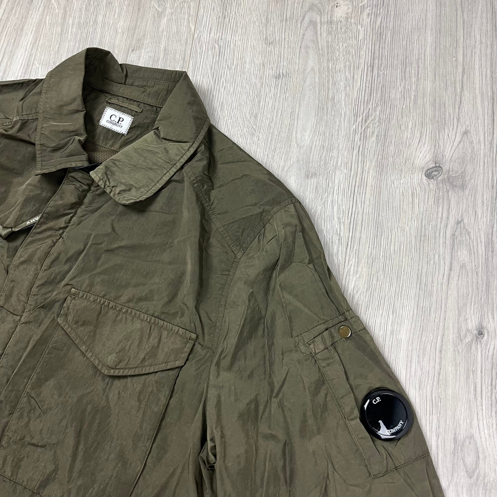 CP Company Chrome Overshirt - Khaki Ironleague