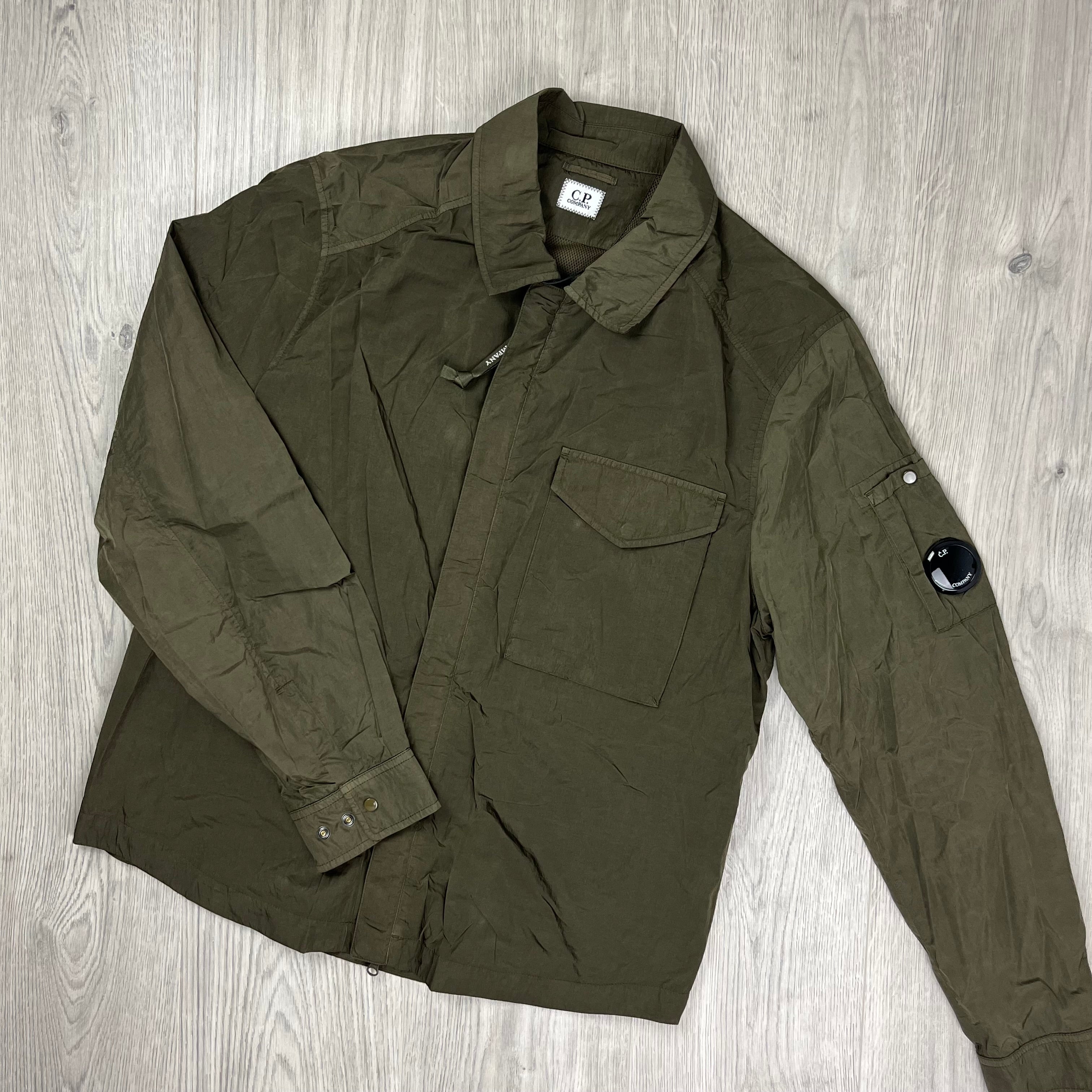 CP Company Chrome Overshirt - Khaki Ironleague
