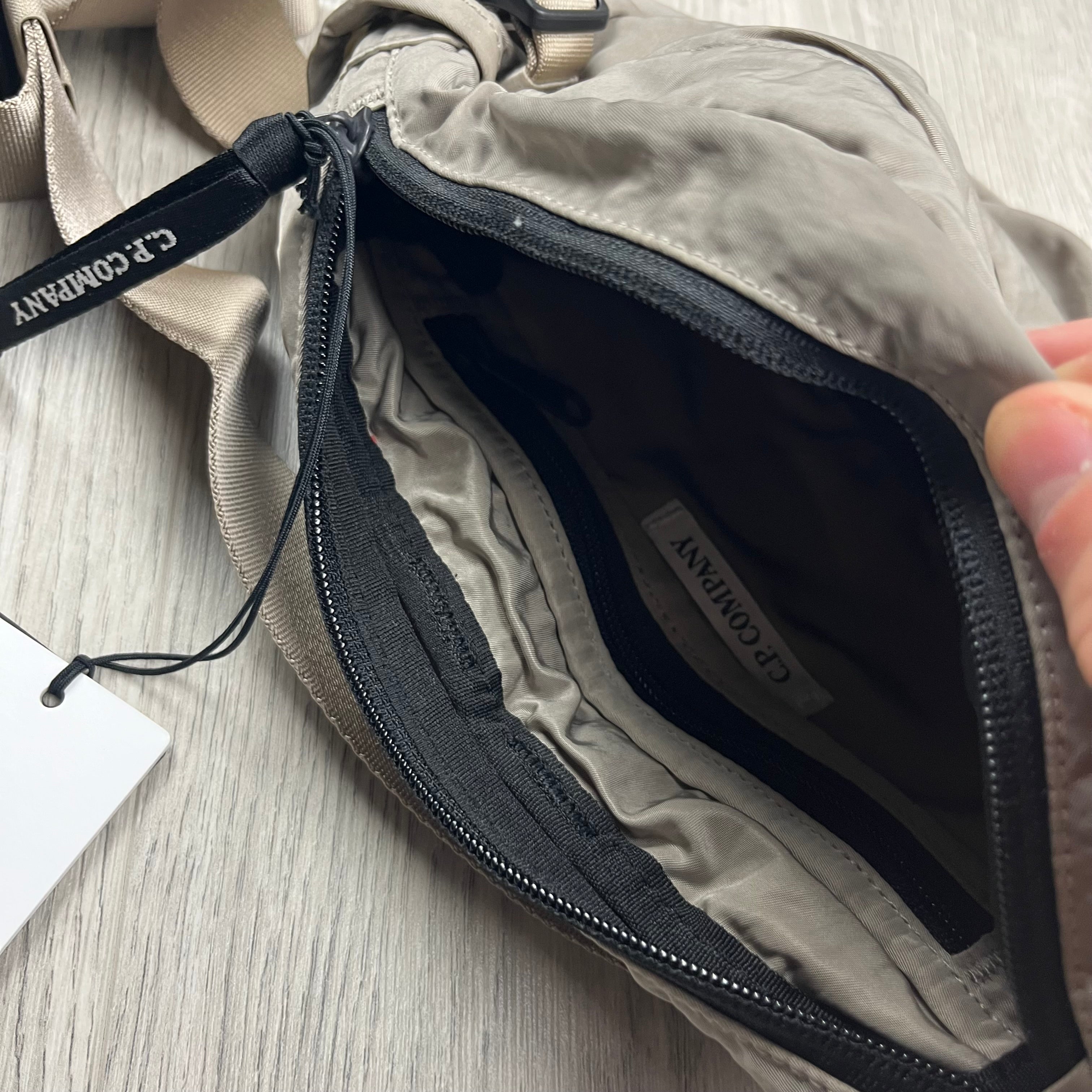 CP Company Zip Chrome Bag - Khaki Ironleague