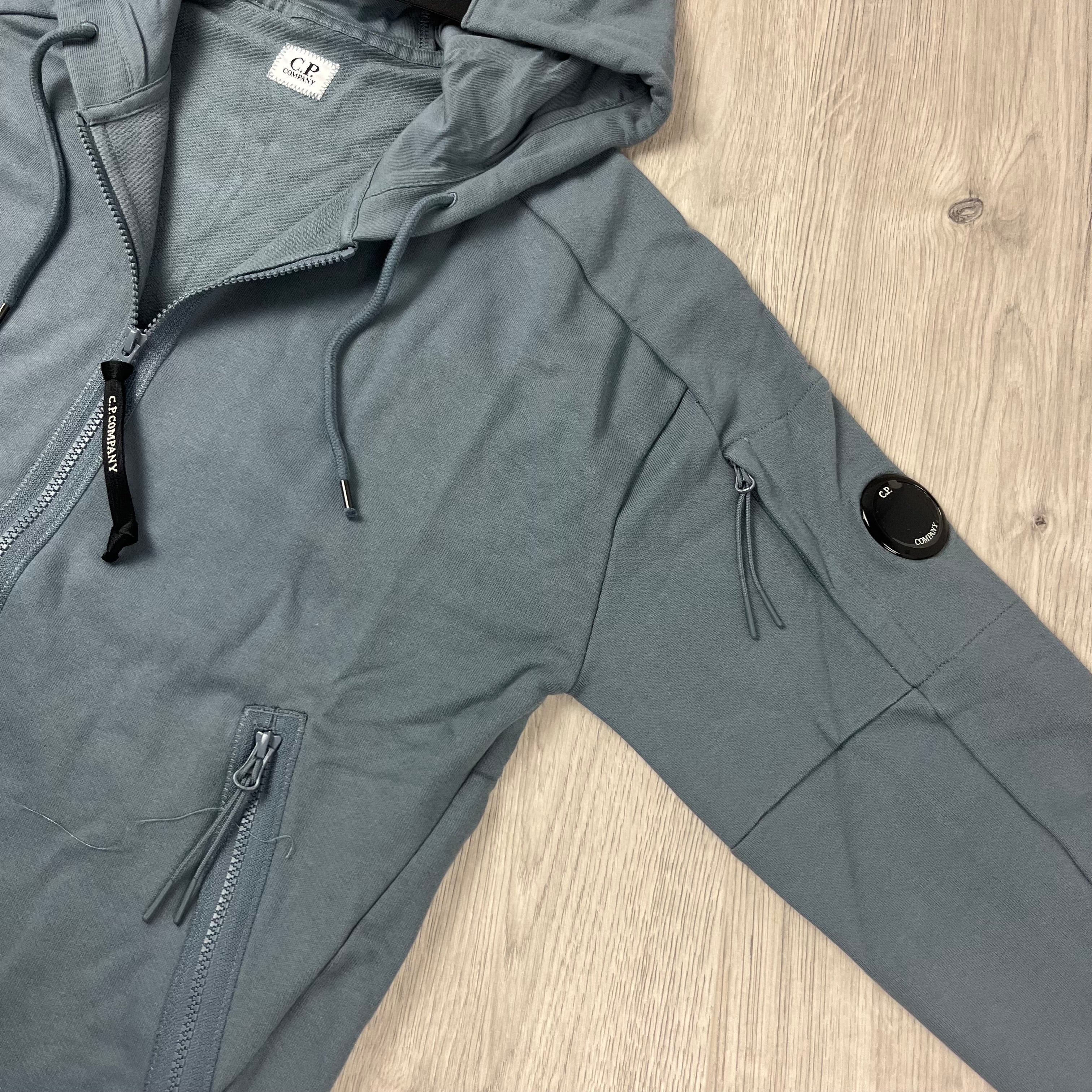 CP Company Zip Hoodie - Stormy Ironleague