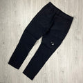 CP Company Nylon Cargo Trousers - Black Ironleague