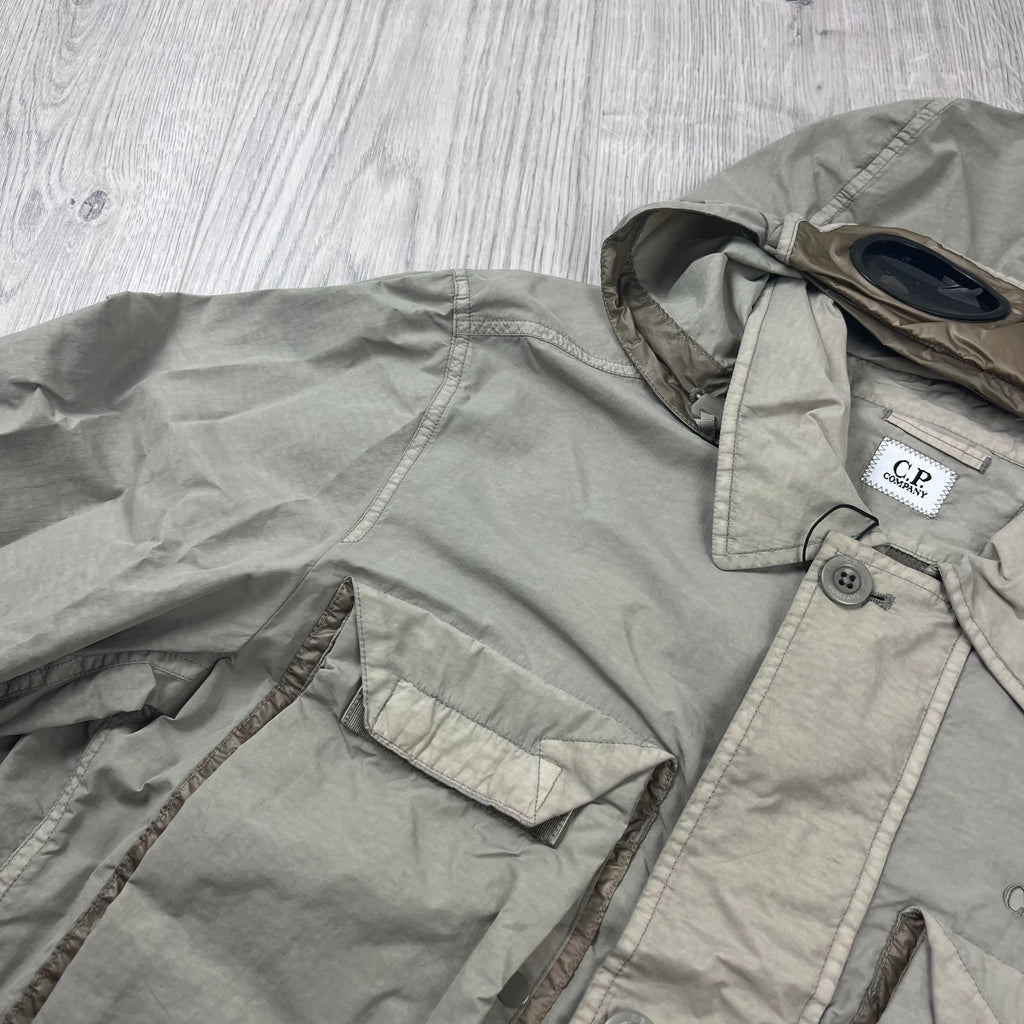 CP Company Goggle Overshirt - Vintage Khaki Ironleague