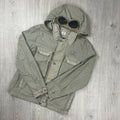 CP Company Goggle Overshirt - Vintage Khaki Ironleague